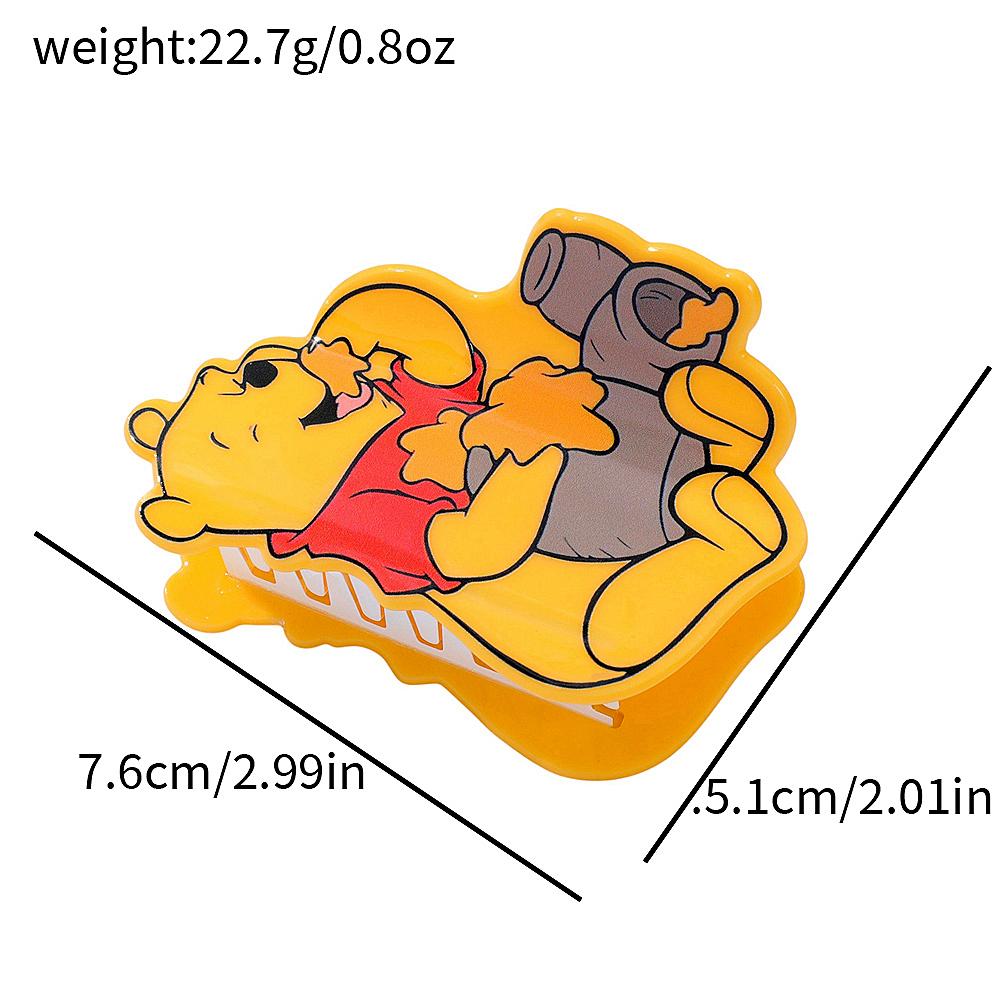 1pc/2pcs Disney Winnie the Pooh Honey Eating Hair Clip Adorable Durable Multi-Functional Hair Accessory for Sweet Atmosphere
