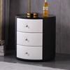 Modern bedroom bedside table simple light luxury floor-to-ceiling cabinet bedside cabinet storage locker round cabinet