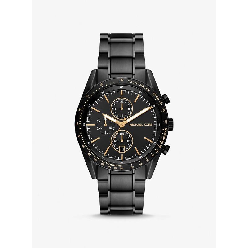 

Годинник Michael Kors Oversized Warren з чорним покриттям MK9113 чорний