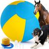 Pelota de Pastoreo de Shaun el Cordero: Juguete inflable para perros resistente a las mordeduras, para la dentición y la auto-diversión