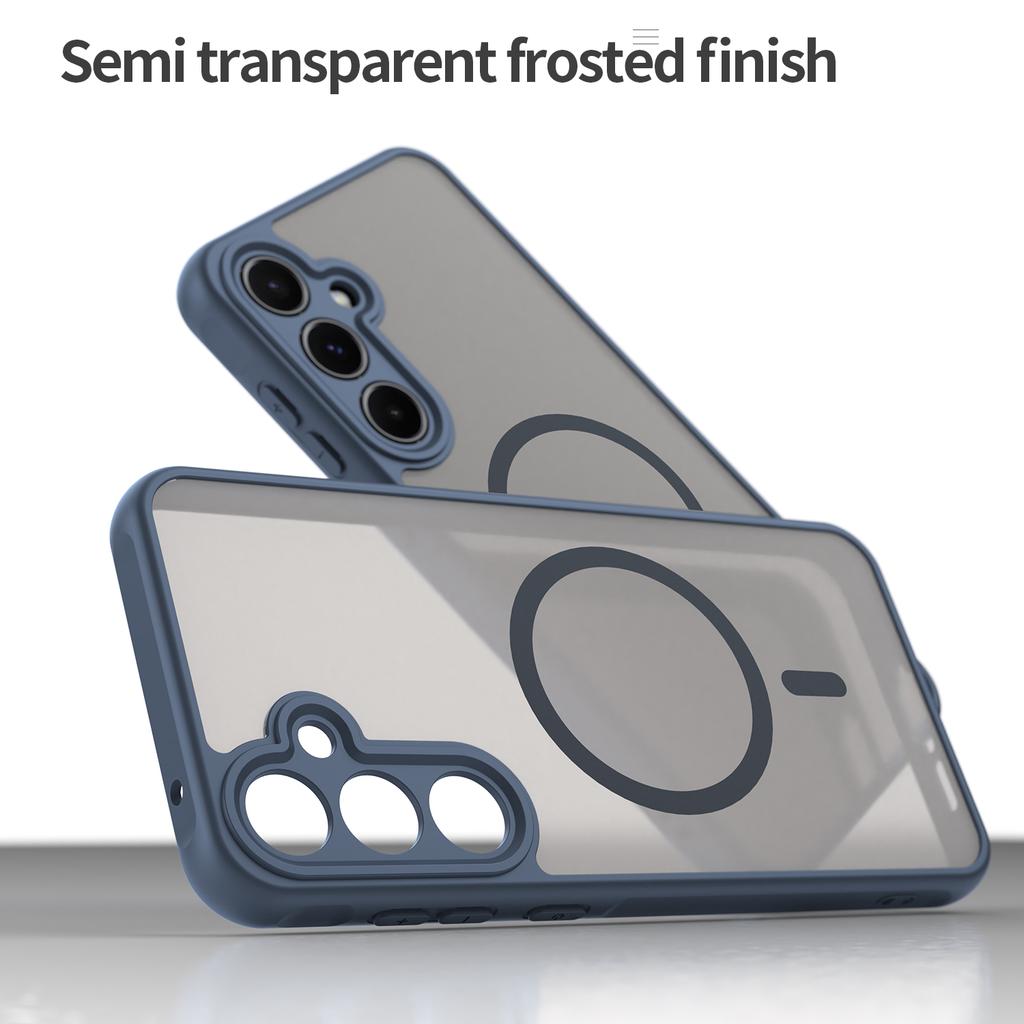 Samsung Galaxy S25 Phone Case, Magnetic Shockproof Phone Case Cover for Samsung Galaxy S25