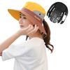 FANGXI Safari Bicycle Helmet Ideal for Disaster UV Mountain and Head Suitable for Summer and Outdoor Head Circumference Women's Hat-Style (CE