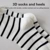 4 Pairs Soft & Warm Trimmed Socks for Girls Daily Wear Socks Girls Knees High Socks Ribbed Cuffs Leg Warmers Comfortable 