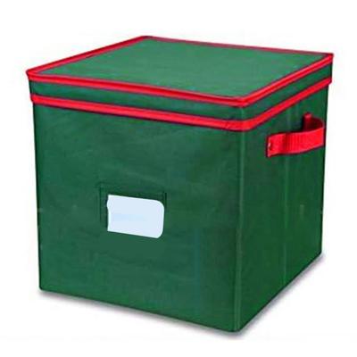 600D Oxford Cloth Christmas Ornament Storage Storage Bin