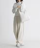 Green Stuff Effortlessly Boxy Shopper Bag 61 Ribbed Corduroy - Ivory