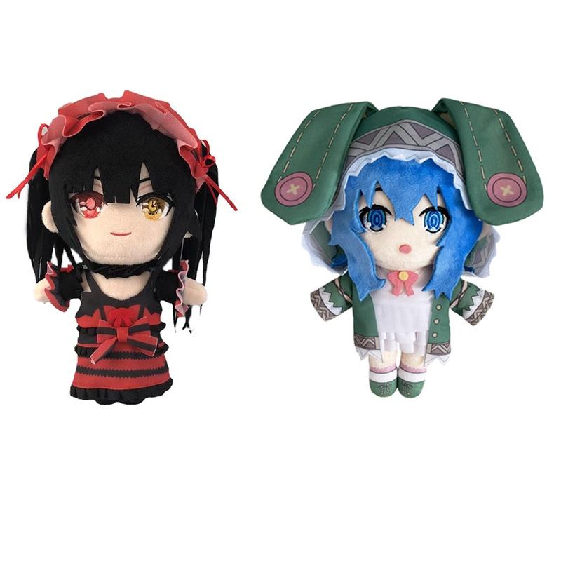 Anime Date A Live Kurumi Tokisaki Plush Toy Doll With Removable Clothes Soft And Huggable Gift For Girls