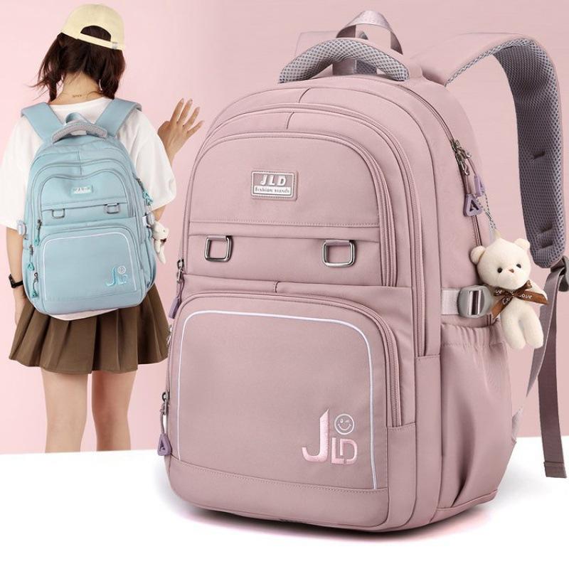 Schoolbag winter fashion new middle school college student schoolbag women's backpack large capacity college wind business trip