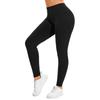 Colanti Sport Push Up for Women Booty Scrunch High Waist Seamless Black - Gym Yoga Training