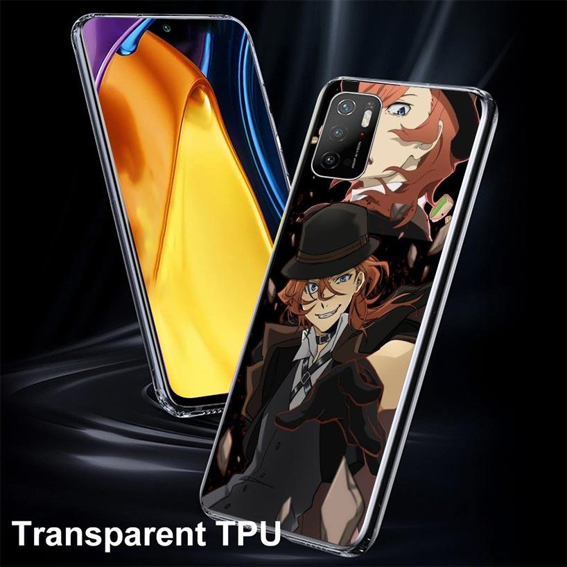 Bungo Stray Dogs Nakahara Chuuya Case Phone Cover for Xiaomi Redmi Note 10 9 9S 8 8T 7 5 Pro Mi 12T 11T 10T 9T 12 11 Lite A3 A2
