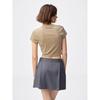 Uniqlo Gu Sheer Velour Cropped T shirT