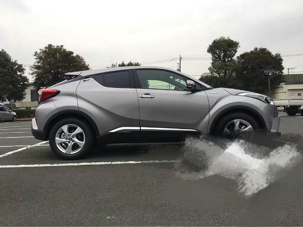 Toyota C-HR ABS Electroplated Door Edge Trim for 2016-17 Models