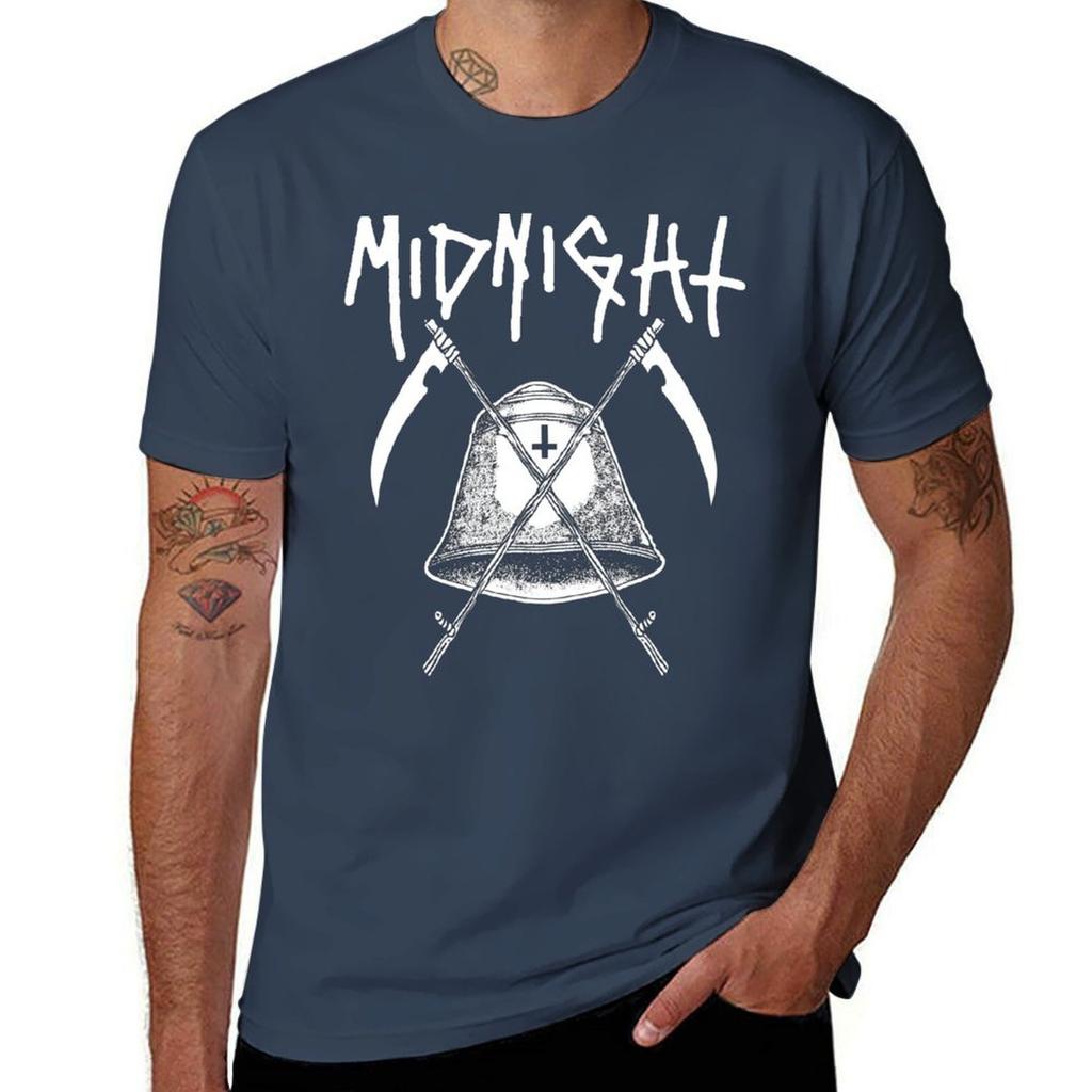 Midnight Band Logo Tshirt Labor Work Casual Tshirt