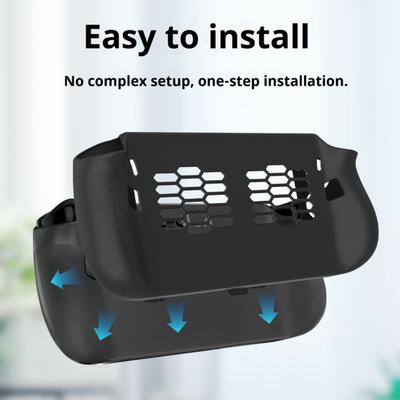 Legion Go S için Oyun Konsolu Koruyucu Kılıf Darbeye Dayanıklı El Konsolu Koruyucu Silikon Kapak Cilt Isı Dağıtıcı Kabuk Oyun Aksesuarları