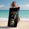 Proof Beach Towel with Jacksonville Jaguars Logo Pattern - Soft,absorbent,quick-drying,machine Washable - Perfect for Swimming,camping,bathing