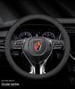 Genuine Leather Steering Wheel Cover for Roewe RX5/I5/I6/RX8/RX3/Ei5/Ei6/New Energy