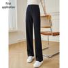 Chushen Women's High-Waist Straight Leg Casual Pants