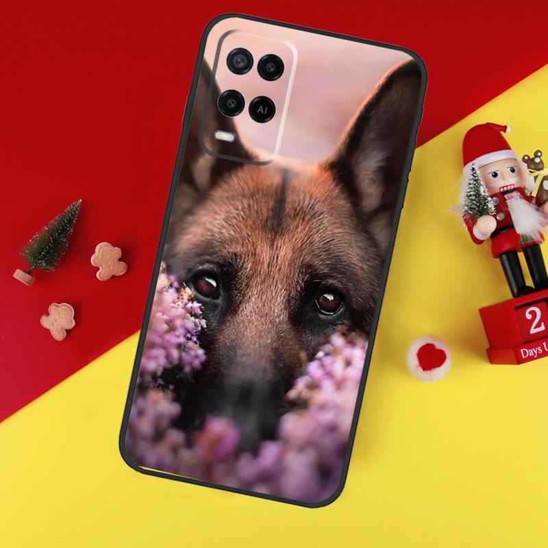 

Чехол для собаки Немецкая овчарка для Oppo A94 A74 A54 A60 A40 A80 A16 A76 A96 A98 A58 A78 A18 A38 A57 A17 A15 A5 A6 Pro OPPO A74 4G