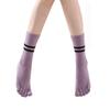 Socks Non-slip Sports Five Toe Five-Finger Socks Split Toe Socks Middle Tube Socks Female Hosiery