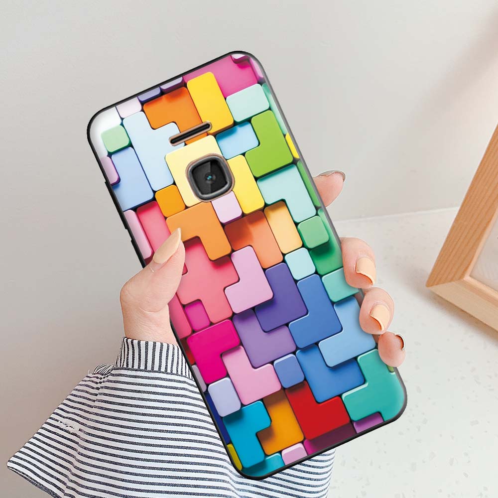 Voor Nokia 225 4G Hoesje Beschermende Telefoonhoesjes 215 4G Achterkant voor Nokia 215 4G Siliconen Leuke Bumper Voor Nokia225 TA-1321 2,4"