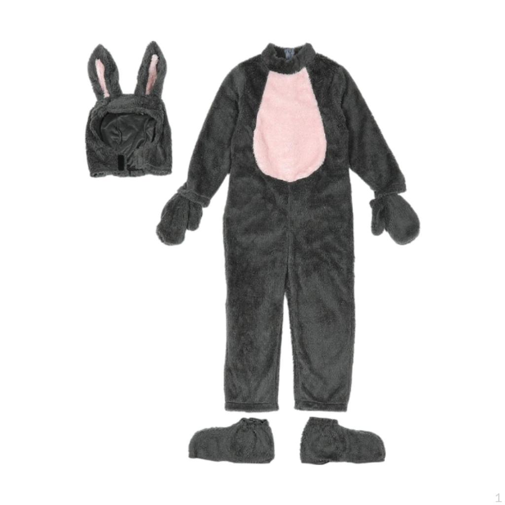 Halloween Hasenkostüm Cosplay Outfit Tier für Themenparty Kind