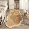 Simple Special-shaped Imitation Cashmere Carpet Living Room Dirt-resistant Table Mat