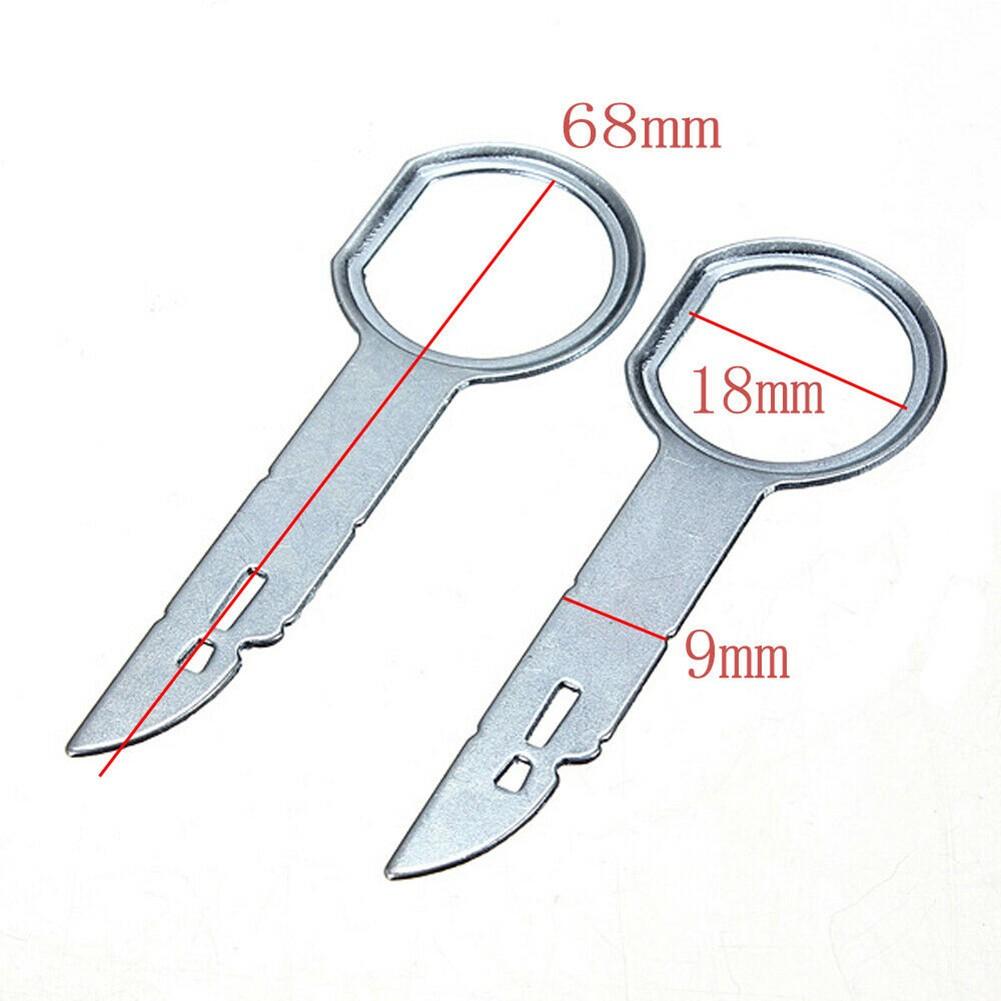 Plastic + Iron Removal Tools Radio Stereo Radio 2pcs