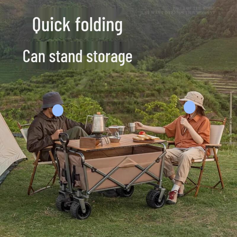 Foldable Outdoor Camping & Picnic Wagon