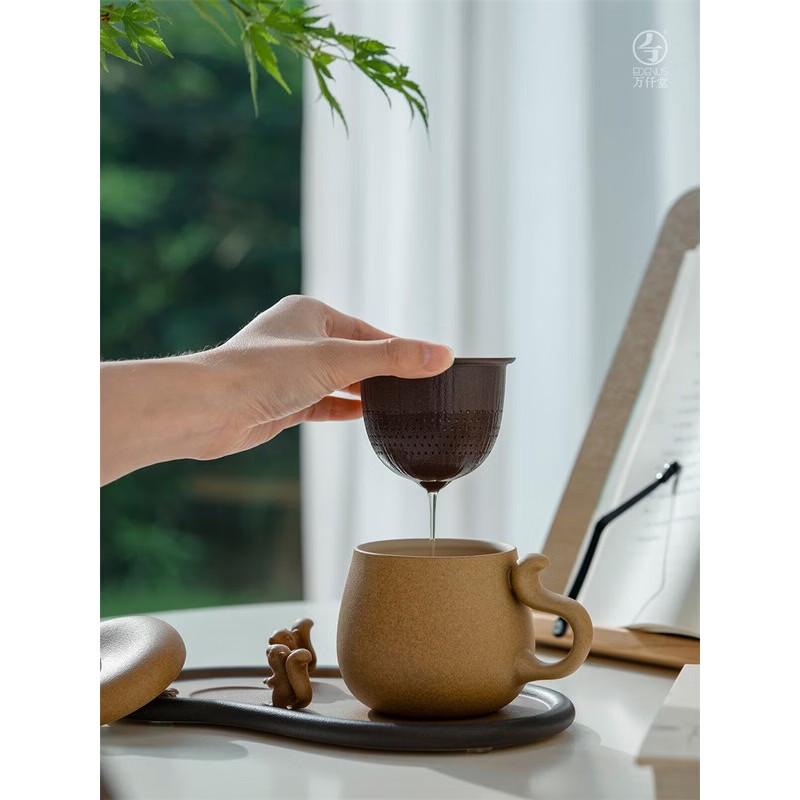Wanqiantang (Edenus) Ceramic Tea Separation Master Cup Gift Set