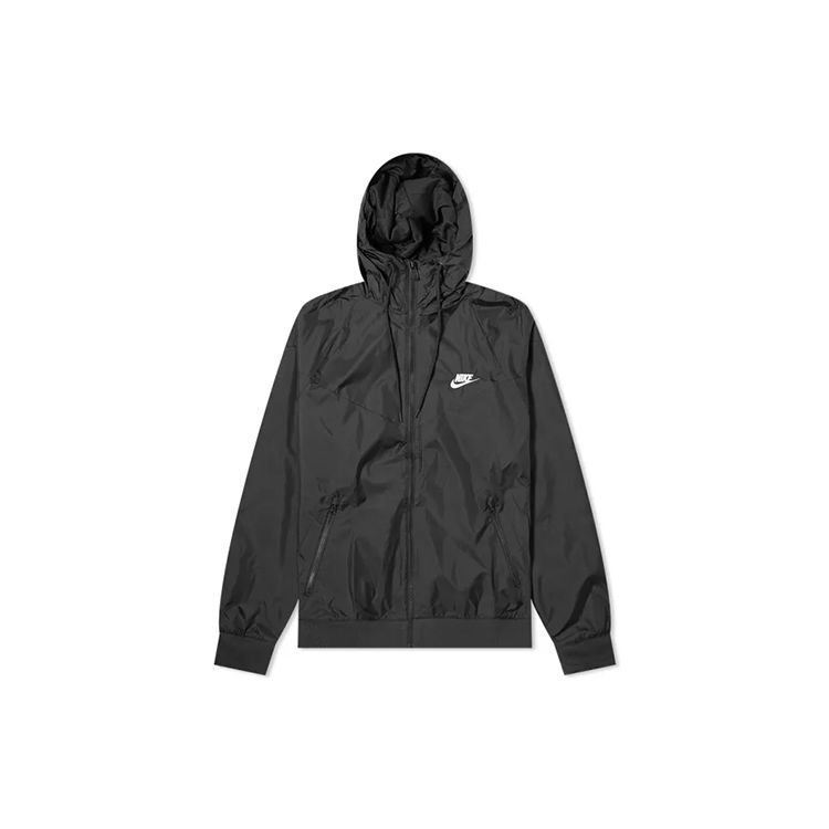 

Nike Sportswear Windrunner Hooded Windbreaker Jacket Men Jackets Black AR2191-010