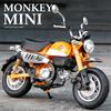 1/9 Honda Monkey 125 MINI Alloy Die Cast Motorcycle Model Toy Vehicle Collection Sound and Light Off Road Autocycle Toys Car