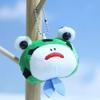 Adorable Long-legged Frog Plush Toy Keychain Soft And Cuddly Animal Accessory