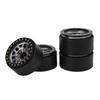 4 Stück/Satz 1,9 Zoll Aluminiumlegierung Beadlock Felgen für Axial SCX10 90046 RC Crawler Auto