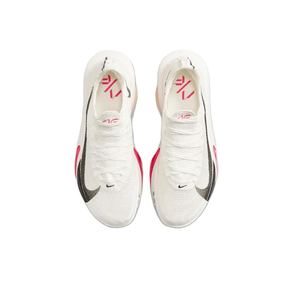 Nike Air Zoom Alphafly NEXT% 3 Sail Hot Punch Unisex Sneakers Cream Black Crimson-Tint FD8311-103