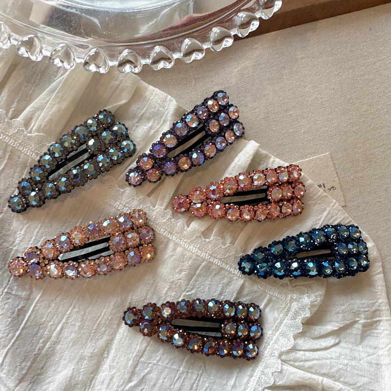 

Korean Floral Rhinestone Hair Clip for Babies