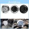 Luminous Motorcycle Clock Mount Handlebar Clock Thermometer Temp Gauge Motorcycle Watch Universal 2225mm Waterproof Motorcycle Accessories