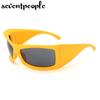 Oversized Square Sunglasses Women Punk Shield Sun Glasses For Men Streetwear Y2k Sunglass Unisex Outdoor Sports Goggle Male