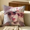 Singer Singer Somi Cushion Cover Pillow Cover Nordic Minimalist Throw Doublesided Print Cushion Case For Sofa Bedroom Decor