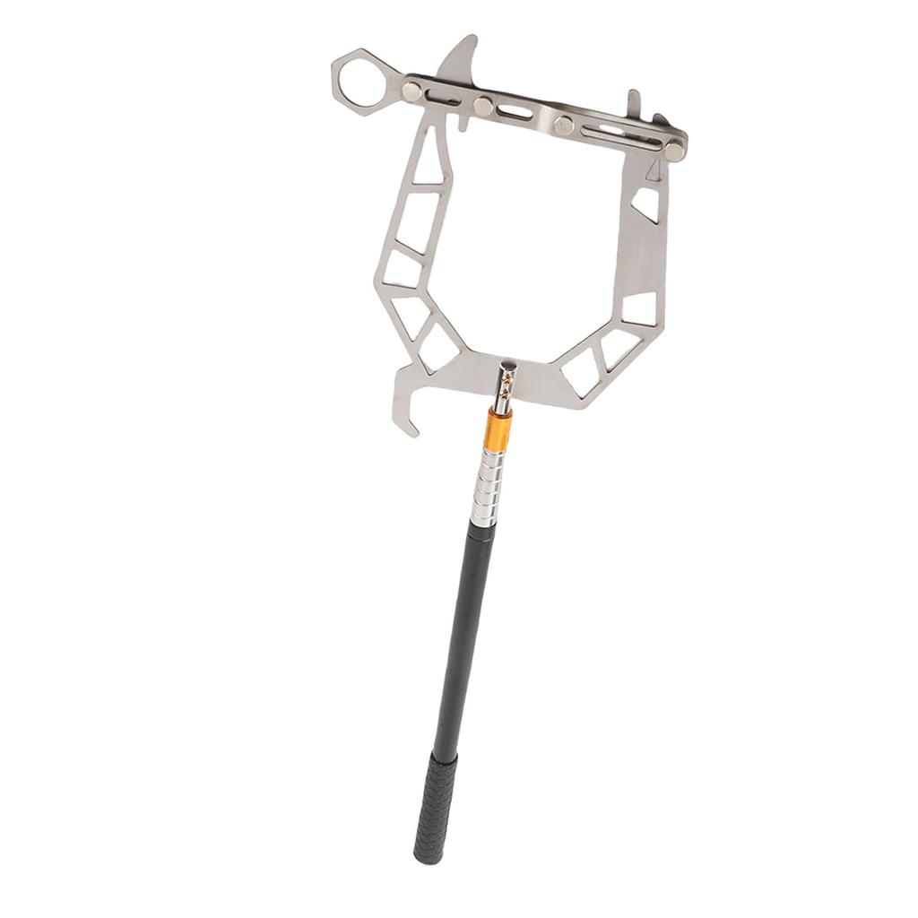 U‑Type Boat Hook Threader Multi‑Purpose Telescope Dock Hook Ship Docking Equipment Tool