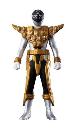 Bandai Sentai Hero Series 07 Gokai Silver Gold Mode
