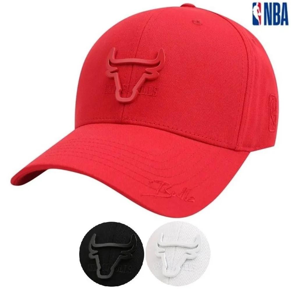 Unisex Chicago Bulls Outline Metal Long Brim Ball Cap (N255AP414P) black