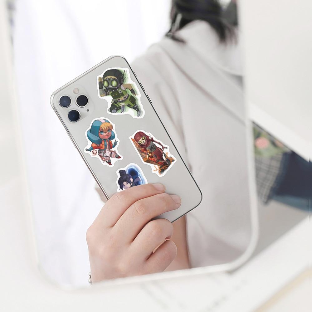 50 Stuks Apex Legends Stickers – Waterdicht Vinyl – Voor Laptop, Skateboard, Koffer, Gitaar En Muur – Cadeau Voor Kinderen En Gamers