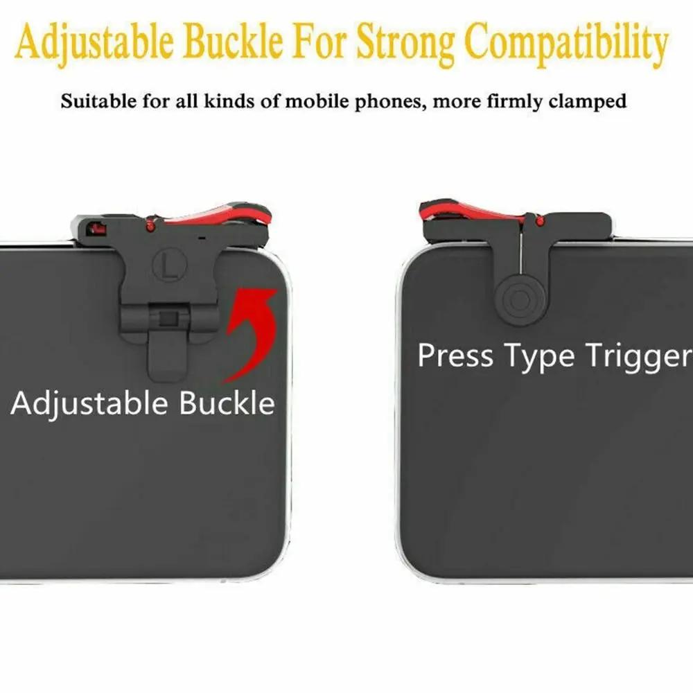 New Sensitive Mobile Game Trigger L1 R1 Trigger Gamepad Mobile Phone PUBG Game Controller Shooting Aim Key Mobile Controller