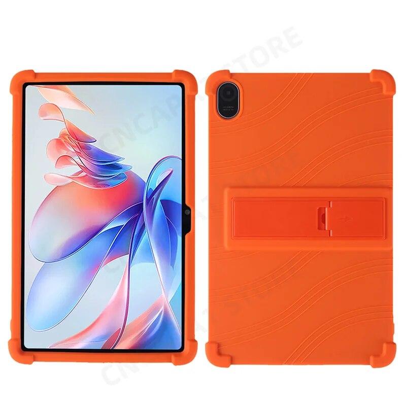 4 Thicken Cornors Soft Silicon Cover with Kickstand For Blackview Tab 11 WiFi Case 10.36" Tablet Funda For Blackview Tab11 Wi-Fi