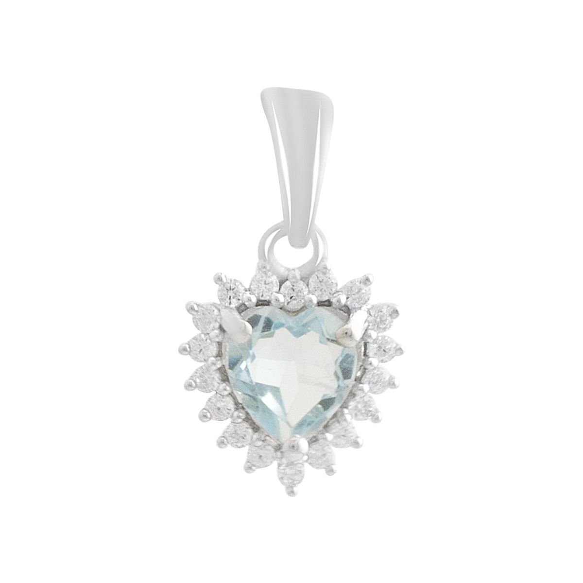 

Серебряная подвеска с топазом 1.135ct (2188476) небо синє світло кольору