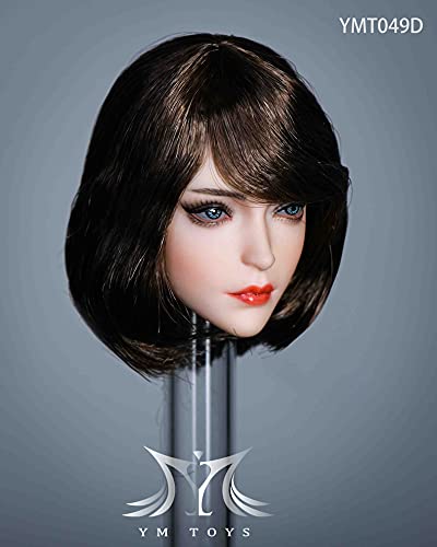 [TOYBARJAPAN] YMTOYS YMT049D Asian Beauty Female Head for 1/6 Scale Action Figures (Body and Clothes Not Included)