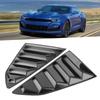 Hinten Fenster Lamellen Shutter Abdeckungen Carbon Faser Stil Fit für Chevy Camaro 20162020