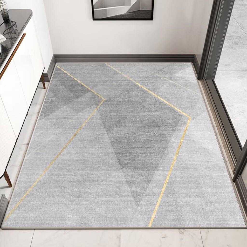 Household Entry Door Floor Mat Can Be Cut, Dirt-Resistant And Easy To Take Care Of, Entrance Door Floor Mat, Non-Slip Door Mat, Door Carpet