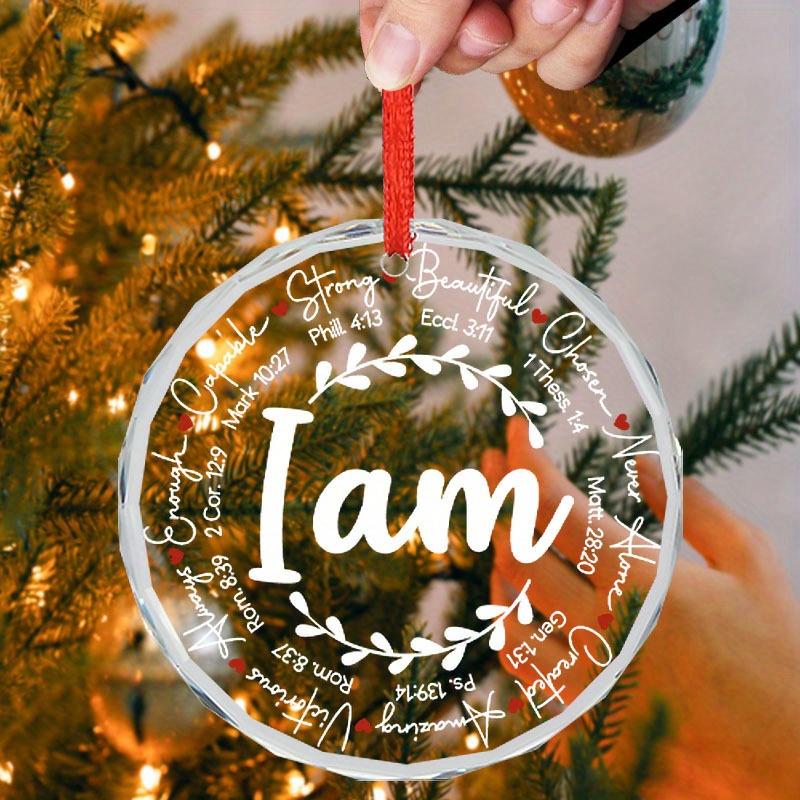 

1 шт./2 шт. Мотивирующая стеклянная подвеска, Личность, Красные узоры любви, Школьная сумка, Ключ, Подвеска на зеркало автомобиля, Домашний декор, Декор для комнаты/вечеринки, Вдохновляющие подарки 1pc