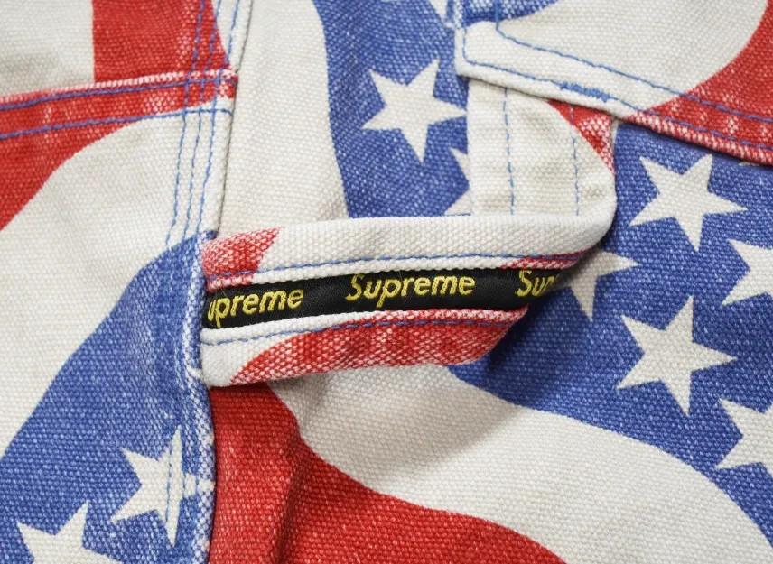 Supreme Flag Double Knee Painter Pant "Multicolor"