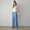 Le Basis Tencel Denim Pants Light Blue
